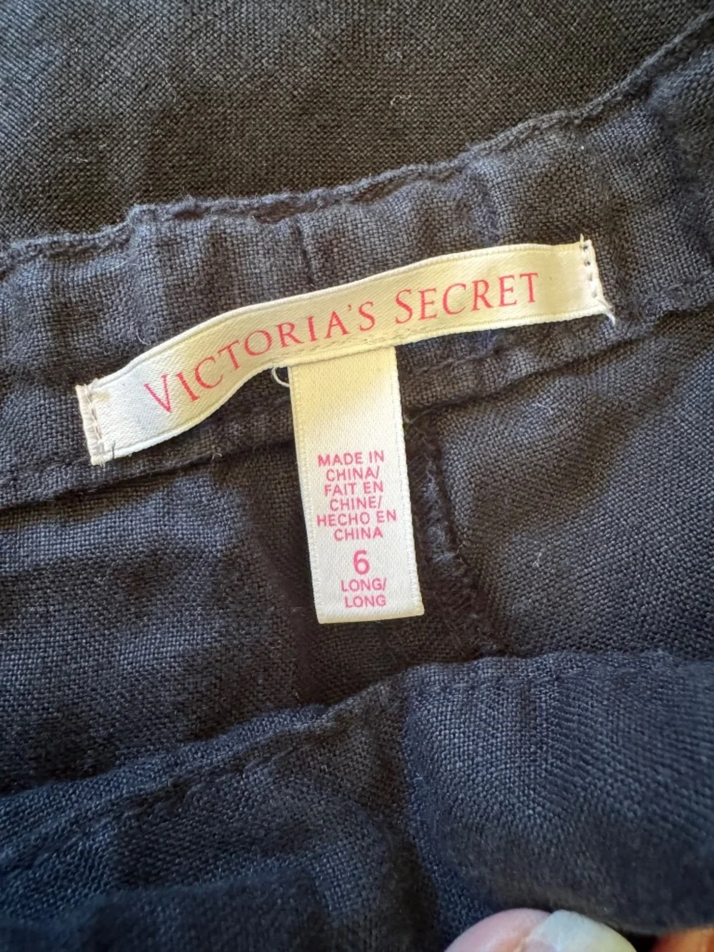 Victoria’s Secret Drawstring Linen Pants